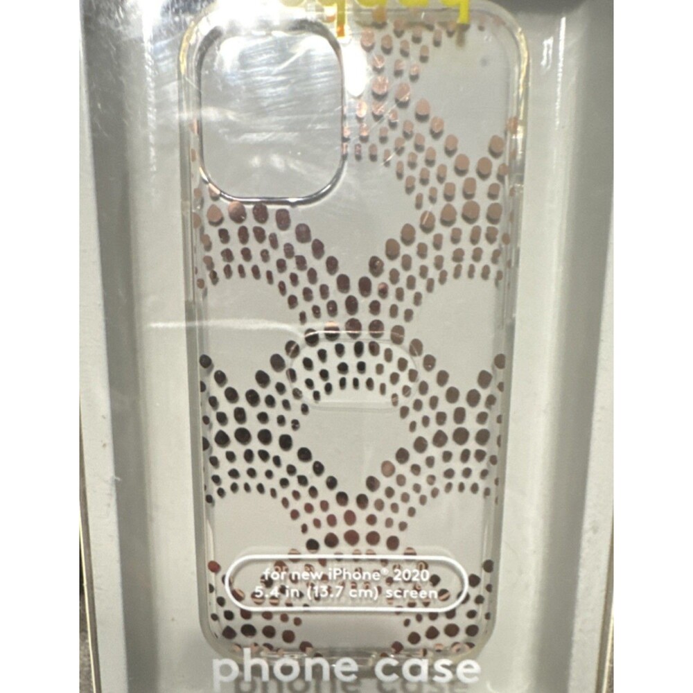 iPhone 12 mini Clear Patterned 2020 5.4in Fitted Cover